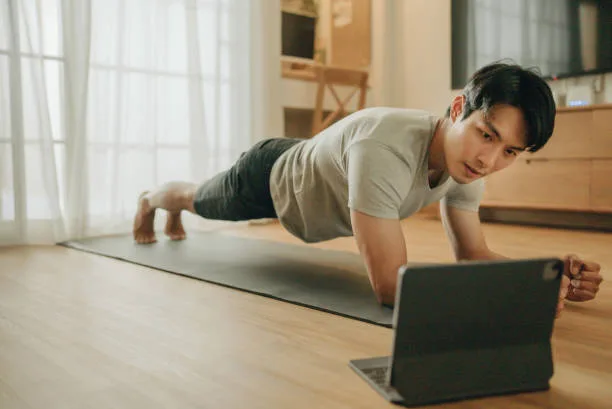 Customized exercise routine designed for men based on individual fitness data